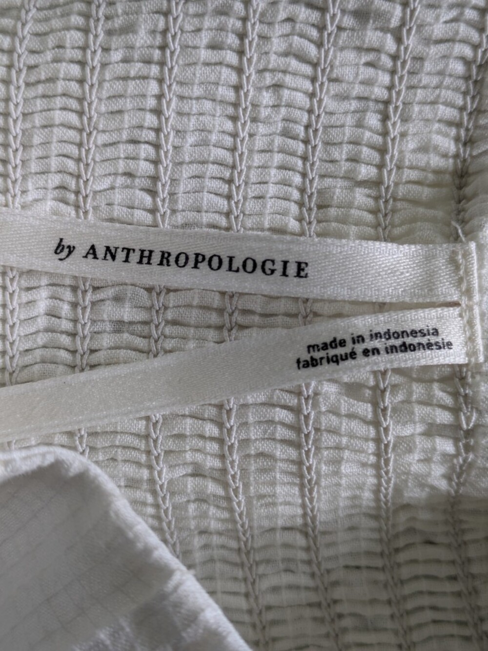 Anthropologie Square-Neck Puff-Sleeve Tiered Dress Small - Picture 5 of 9
